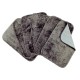 Market Fairy Brown Anti-Skid Door Mats Pack of 5 | Super Absorbent & Washable Microfiber Mats for Home, Bathroom, Kitchen, Living Room